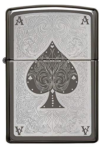 Windproof Ace Lighters - Refillable Metal Design