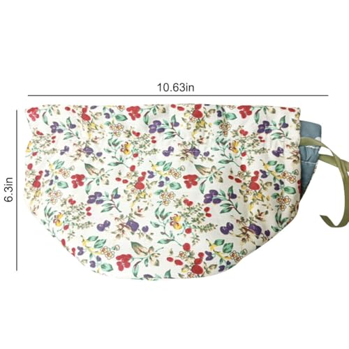 Insulated Cotton Tea Cozy for 27-34oz Teapots - Floral Print Tea Warmer
