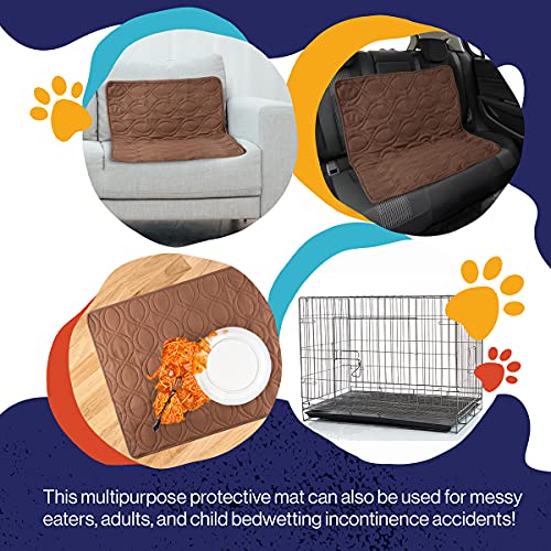 Waterproof Pet Mat - 36x28 Non-Slip Furniture Protector for Pets