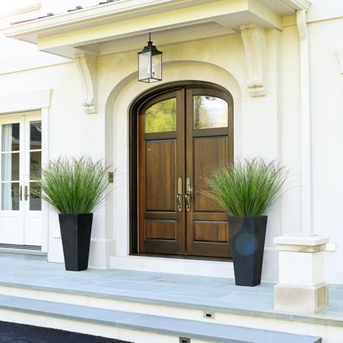 12-Piece Artificial Grass Plants, 19.7-Inch Faux Wheat Grass Stems for Decor