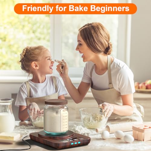Sourdough Starter Warmer Mat with 24H Timer and 1°F Thermostat Control