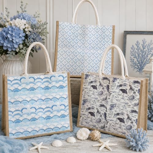 60Pcs Ocean-Themed Cocktail Napkins Set - 12 Designs, 3-Ply Summer Beach Party Decor