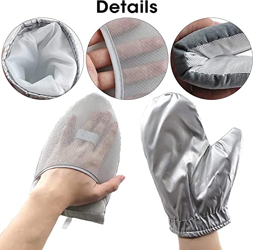 2 PCS Garment Steamer Ironing Gloves - Heat Resistant & Waterproof Mitts