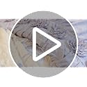 Reversible Floral Bird Quilt Set - 7-Piece Full/Queen Bedding Set with Pillows