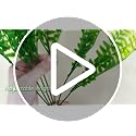 10PCS Artificial Boston Fern Stems - Realistic Faux Greenery for Decor