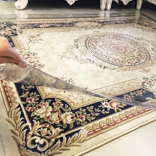 1.5mm Clear Floor Protector Mat for Hardwood Floors - 3x5ft