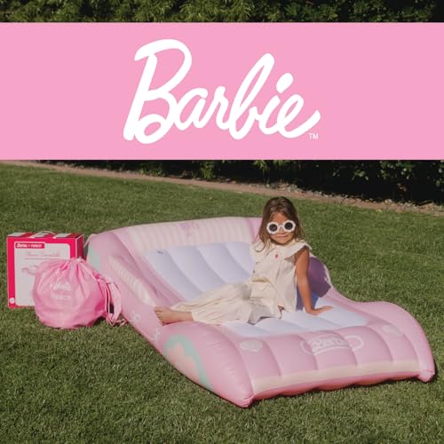 Kids Inflatable Twin Air Mattress with Carrying Bag for Travel and Sleepovers