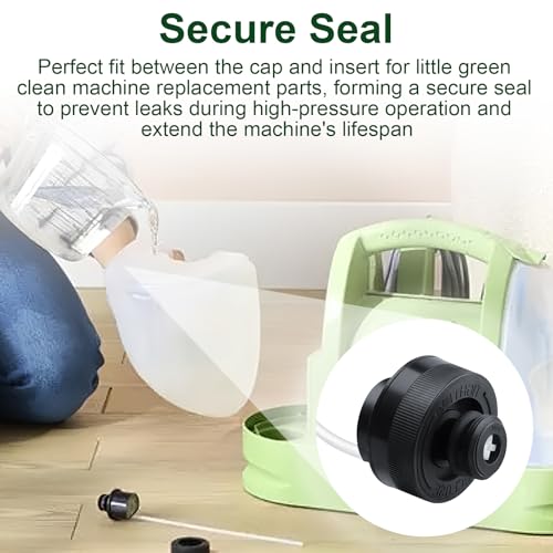 Replacement Cap and Straw Assembly for Portable Carpet Cleaners
