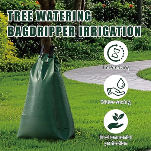 20-Gallon Slow Release Tree Watering Bags, Drip Irrigation System (3 Pack)