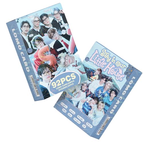 Stray Kids Lomo Photo Card Set - 3.5 x 2.5 Inch Collectible Postcards
