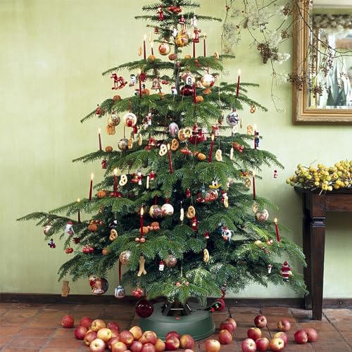 Blissun Large Christmas Tree Stand with Water Reservoir & Clamp - Fits 7ft Real Trees