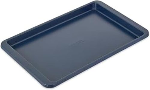KitchenAid Nonstick Baking Sheet - 10x15in Aluminized Steel | Stylish Ink Blue Finish
