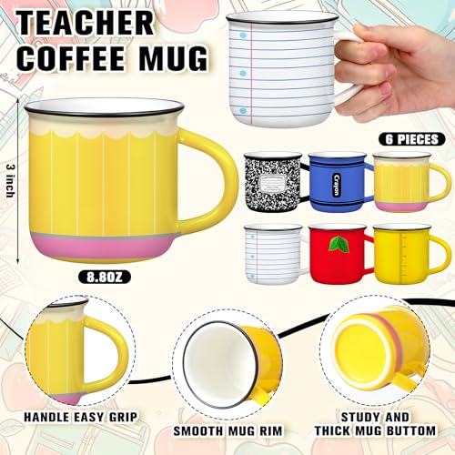 Hushee Christmas Teacher Mug & Keychain Gift Set - Stationery