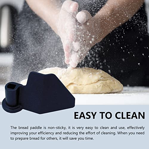 2 Pcs Bread Maker Kneading Paddle, Non-stick D-Port Replacement Blade