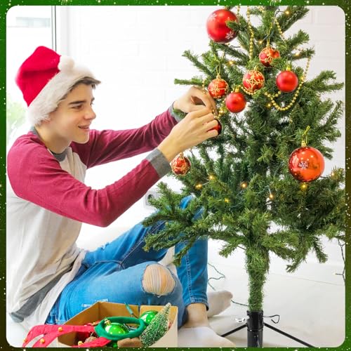 18-Inch Folding Metal Christmas Tree Stand Base for Artificial Trees