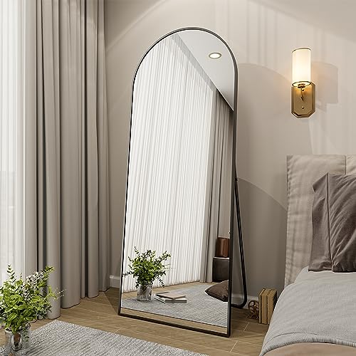 65" x 24" Arched Full Length Floor Mirror - Lean, Wall or Standing Mirror