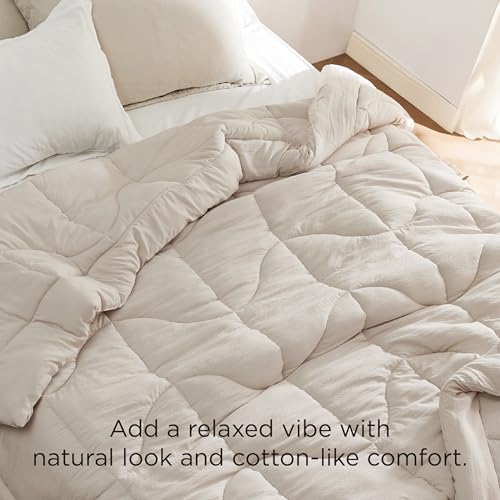 Bedsure Queen Down Alternative Comforter - All Season Duvet Insert (88x88")