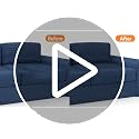 3-Pack 20x20 Inch High-Density Foam Couch Cushion Support for Sagging Seats