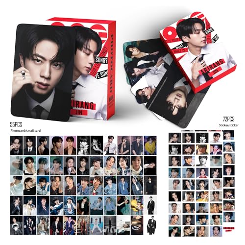 Collectible Photocard and Sticker Set - 127 Piece Fan Collection Kit