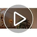 3D Lighted Star Christmas Tree Topper with Remote & Timer, 11 Inch Gold