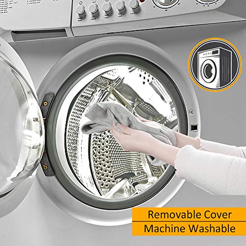 36-Inch Double Sided Under Door Draft Stopper - Machine Washable Noise Blocker