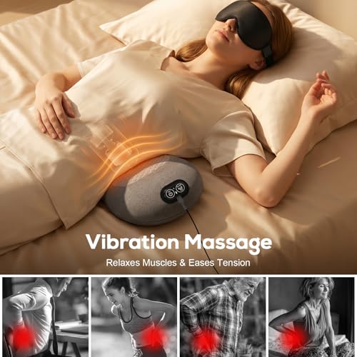 Triple Spine Back Massager with Heat, Vibration & Stretching - Relax & Pain Relief