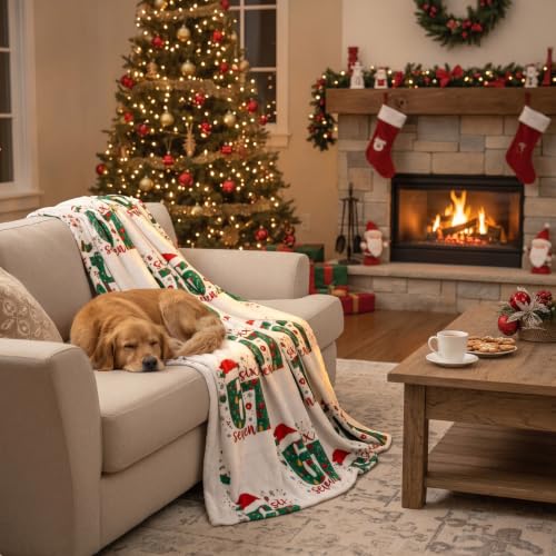 67 Meme Christmas Blanket 50x60 Inch Festive Flannel Throw for Holiday Decor