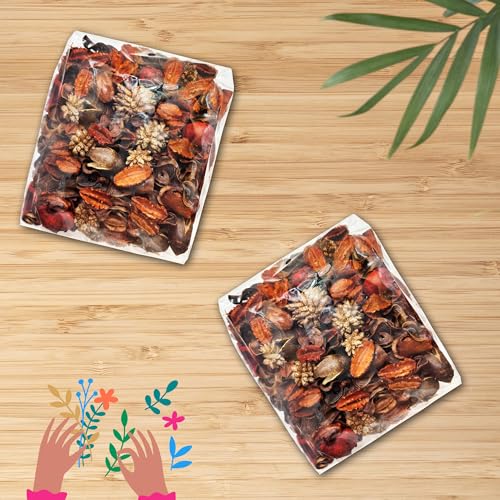 Pumpkin Spice Fall Potpourri with Cinnamon Sticks and Dried Botanicals