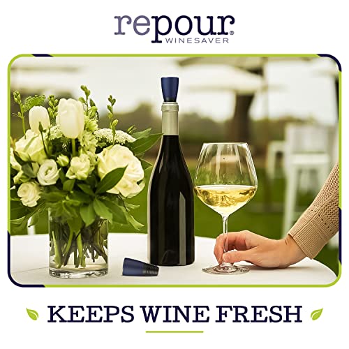 Oxygen Absorbing Wine Saver Bottle Stoppers - Preserves Freshness (10-Pack)