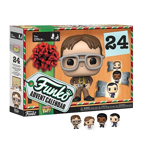 Funko Pop! Countdown Calendar: The Office - 24 Surprises, Official Licensed Collectible Toy, Holiday Gift for Fans