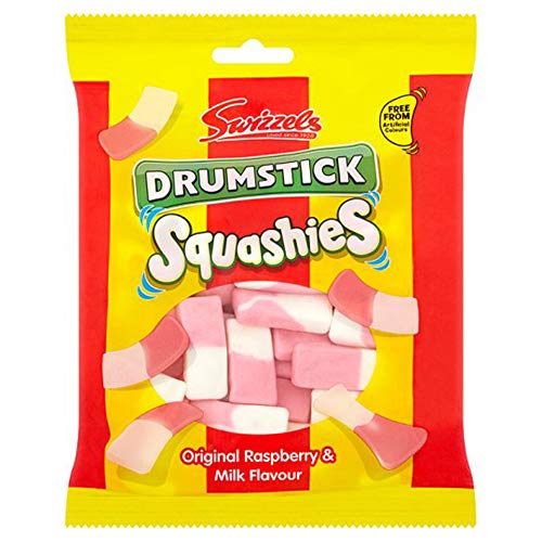 Swizzels Squashies Drumstick Candy Pack 10 x 160g - Fruity Chewy Sweets