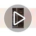 Fabric Storage Cubes 10.5 Inch with Labels Beige 6 Pack