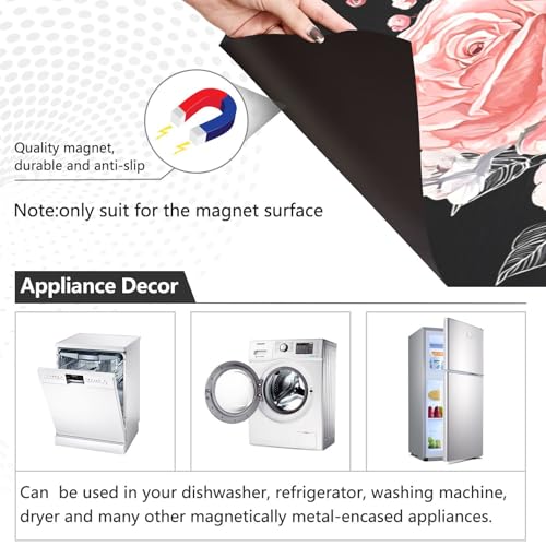 BOENLE Halloween Skull Dishwasher Magnet Cover 23 x 26 in Decorative Vinyl Panel
