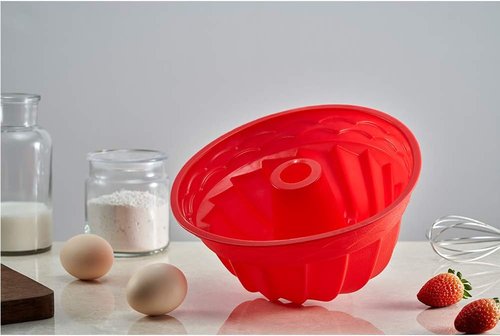 IELEK Silicone Nonstick Cake Molds - Versatile Jello & Gelatin Baking Tubes for Delicious Treats