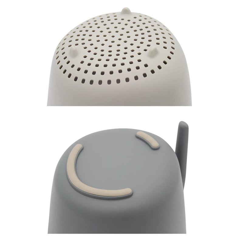 MiHerom Kitchen Colander and Strainer Bowls Set,2 in 1 Fruit Vegetable Washing Basket for Soaking,Draining Pasta,Rice,Quinoa,Small Grains and Food Mixing-4.5Quart