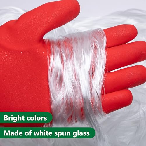 Fluffy White Tinsel Angel Hair Artificial Snow - 7 oz / 200g Table Scatter