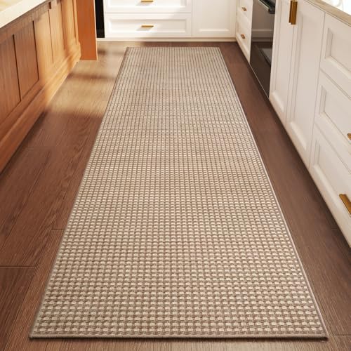 2x6 ft Boho Hallway Runner Rug, Non-Slip Washable Kitchen Floor Mat