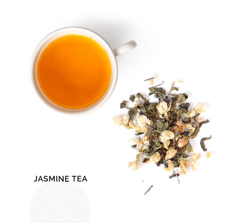 Xin Qing Taiwan Jasmine Green Tea Taiwan Green Tea Taiwan high mountain Green tea Jasmine Tea | Naturally Sweet and Not Bitter 200g/7.05oz
