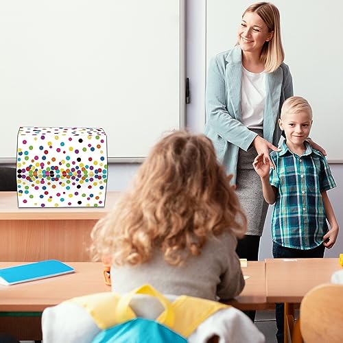 Confetti Treasure Chest Box for Classroom Rewards and Toy Storage