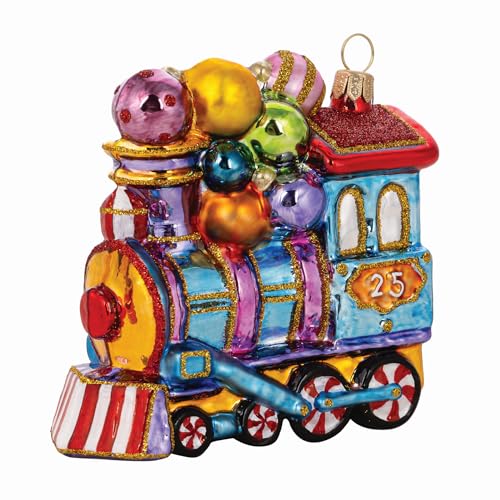 Miss Christmas 2026 Sweet Dreams Express Holiday Glass Ornament, Handcrafted in Poland