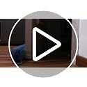 Heavy Duty Under Door Draft Stopper - 30 Inch Noise & Air Blocker (Dark Blue)