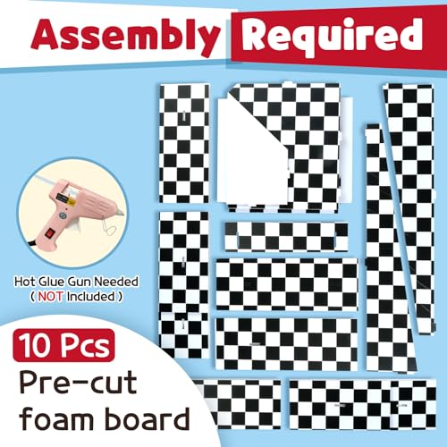 3ft Large Light Up Number 2 Marquee Sign for Race Car Birthday Party