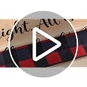 CrystalSylara Red and Black Plaid Christmas Table Runner, Silent Night Design, 118 Inch