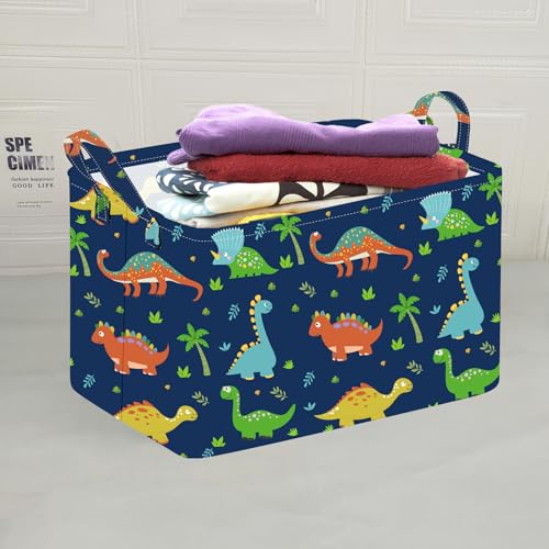 Rectangular Nursery Storage Basket - Foldable Toy Bin & Laundry Hamper
