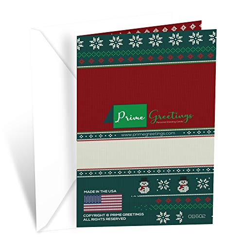 Christmas Card for Daughter and Son-in-Law - Made in USA Eco-Friendly Thick Card Stock