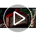 Christmas Large Red Snow Globe with Lights, Music & Timer - Indoor Holiday Decor - Variation: Christmas Large Red