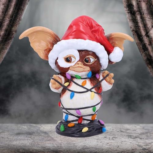 Gremlins Gizmo Fairy Lights Figurine - 13cm, White, Officially Licensed
