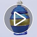 Old World Christmas Honey Pot Glass Ornament - Handcrafted Holiday Decoration