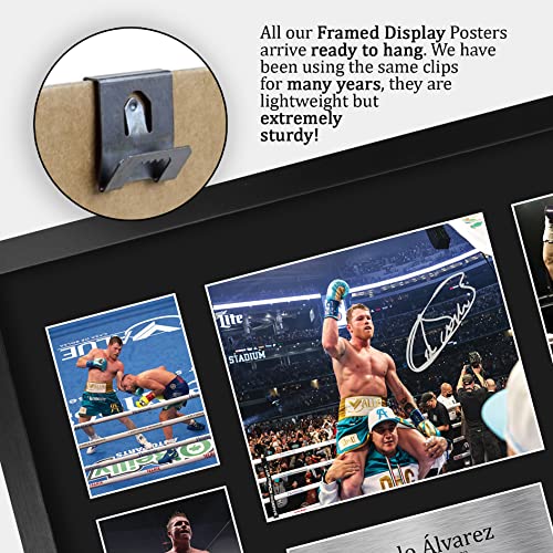 Canelo Alvarez Framed Boxing Photo Display 16 x 12 Inch Memorabilia