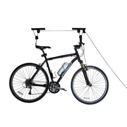 Bicycle Ceiling Hoist 2-Pack 100 lb Capacity Garage Storage Lift